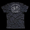 Back of Bjorn Cycle Carbon Grey Short Sleeve T-Shirt